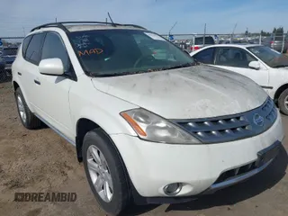 2007 Nissan Murano S with VIN JN8AZ08T17W517991, listed as a IAAI auction lot 41677946 with 173,187 mi miles. Bid and sale history available at carsss.com. Image 1.