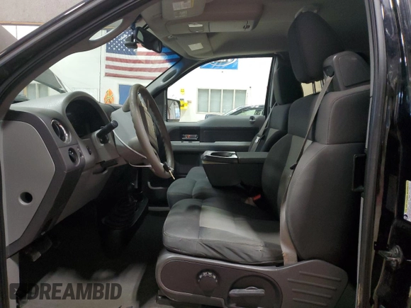 2007 Ford F-150 STX with VIN 1FTRX14W87FA12248, listed as a Copart auction lot 53097145 with 158,583 mi miles and Salvage Title. Bid and sale history available at carsss.com. Image 7.