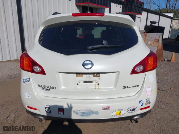 2010 Nissan Murano SL with VIN JN8AZ1MW3AW135698, listed as a IAAI auction lot 41702839 with 176,996 mi miles. Bid and sale history available at carsss.com. Image 16.