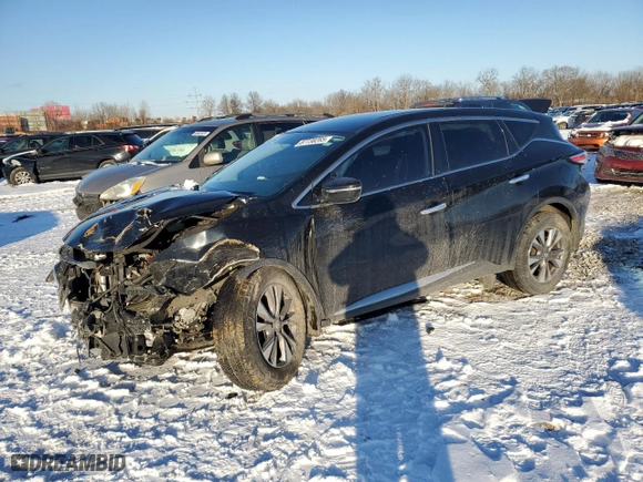 2015 Nissan Murano S with VIN 5N1AZ2MH5FN234129, listed as a Copart auction lot 87738265 with 0 mi miles and Salvage Title. Bid and sale history available at carsss.com. Image 1.