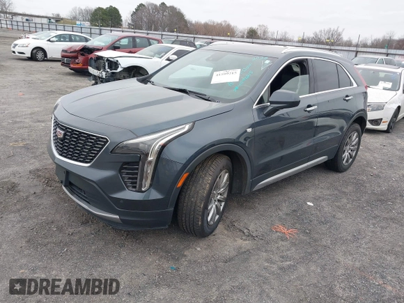 2020 Cadillac XT4 AWD Premium Luxury with VIN 1GYFZDR45LF062180, listed as a IAAI auction lot 41599215 with 105,350 mi miles. Bid and sale history available at carsss.com. Image 17.