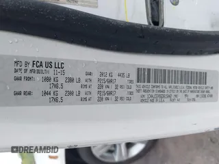 2016 Jeep Compass High Altitude Edition with VIN 1C4NJCEA9GD615042, listed as a IAAI auction lot 41898022 with 95,327 mi miles. Bid and sale history available at carsss.com. Image 9.