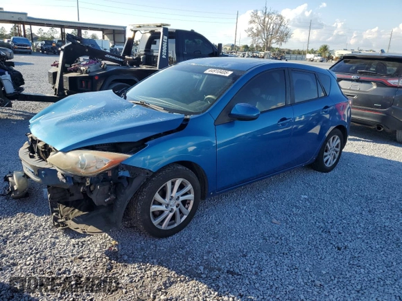 2012 Mazda 3 i Grand Touring with VIN JM1BL1M74C1665415, listed as a Copart auction lot 44910405 with 173,570 mi miles and Salvage Title. Bid and sale history available at DreamBid. Image 1.