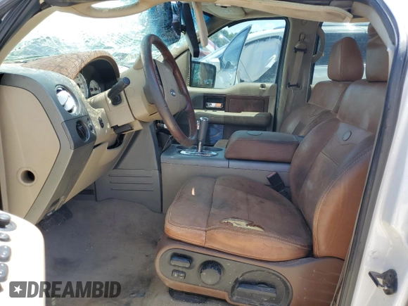 2007 Ford F-150 XLT with VIN 1FTPW14V37KD01921, listed as a Copart auction lot 62876465 with 214,260 mi miles and Salvage title. Bid and sale history available at DreamBid. Image 7.