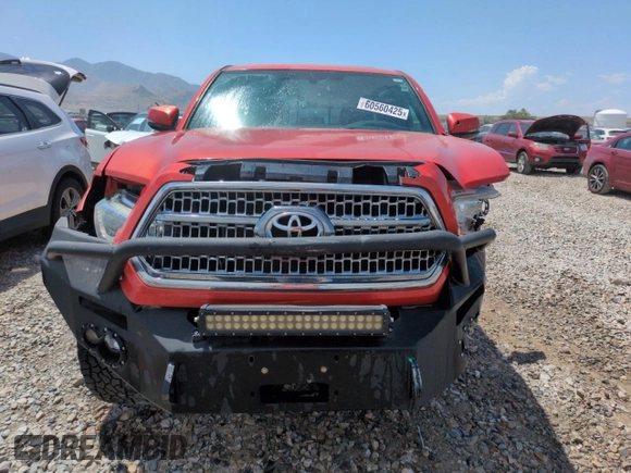 2017 Toyota Tacoma SR5 with VIN 3TMCZ5ANXHM066705, listed as a Copart auction lot 60560425 with 155,703 mi miles and Salvage title. Bid and sale history available at DreamBid. Image 5.