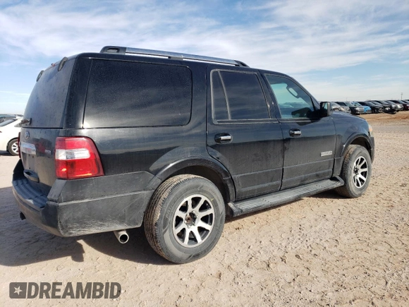2007 Ford Expedition Limited with VIN 1FMFU19577LA49767, listed as a Copart auction lot 85870574 with 213,088 mi miles and Salvage Title. Bid and sale history available at carsss.com. Image 3.