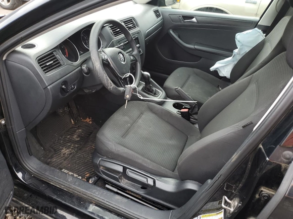 2015 Volkswagen Jetta Sedan 2.0L S with VIN 3VW2K7AJ3FM276789, listed as a Copart auction lot 46073825 with 78,482 mi miles and Salvage Title. Bid and sale history available at carsss.com. Image 7.