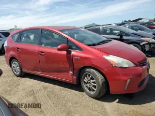 2013 Toyota Prius Two with VIN JTDZN3EU1D3189963, listed as a Copart auction lot 54048045 with 146,001 mi miles and Salvage Title. Bid and sale history available at carsss.com. Image 4.