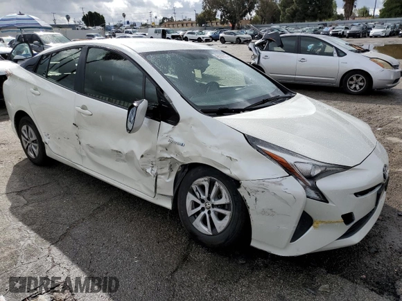 2016 Toyota Prius Four with VIN JTDKARFUXG3527248, listed as a Copart auction lot 48597015 with 100,386 mi miles and Salvage Title. Bid and sale history available at carsss.com. Image 4.