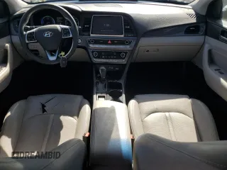 2018 Hyundai Sonata Hybrid Limited with VIN KMHE34L32JA083397, listed as a Copart auction lot 46826155 with 134,726 mi miles and Clean Title. Bid and sale history available at carsss.com. Image 8.