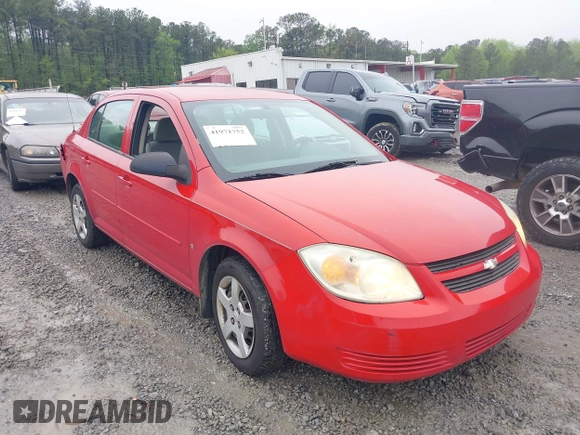 2007 Chevrolet Cobalt LS with VIN 1G1AK55F677235070, listed as a IAAI auction lot 41971752 with 340,509 mi miles and . Bid and sale history available at DreamBid. Image 1.