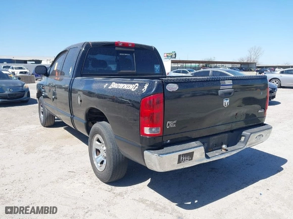 2005 Dodge Ram 1500 SLT with VIN 1D7HA18D95S364528, listed as a IAAI auction lot 41732341 with 282,834 mi miles. Bid and sale history available at carsss.com. Image 3.