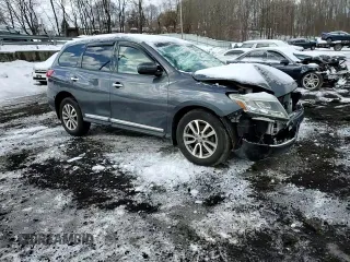 2013 Nissan Pathfinder S with VIN 5N1AR2MM1DC630287, listed as a Copart auction lot 45275765 with 129,387 mi miles and Salvage Title. Bid and sale history available at carsss.com. Image 12.