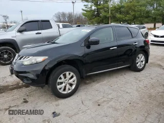 2012 Nissan Murano S with VIN JN8AZ1MW4CW211058, listed as a Copart auction lot 81328324 with 116,921 mi miles and Salvage Title. Bid and sale history available at DreamBid. Image 1.