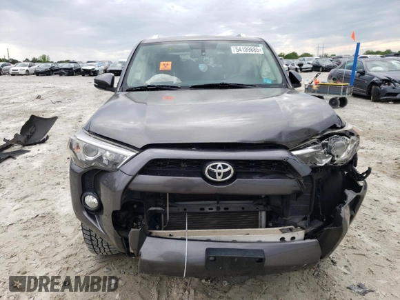 2018 Toyota 4Runner SR5 с VIN JTEZU5JRXJ5174700, выставлен на аукционе Copart как лот 54109885 с пробегом 90 693 миль миль и Списание • Salvage title. История ставок и продаж доступна на DreamBid. Изображение 5.