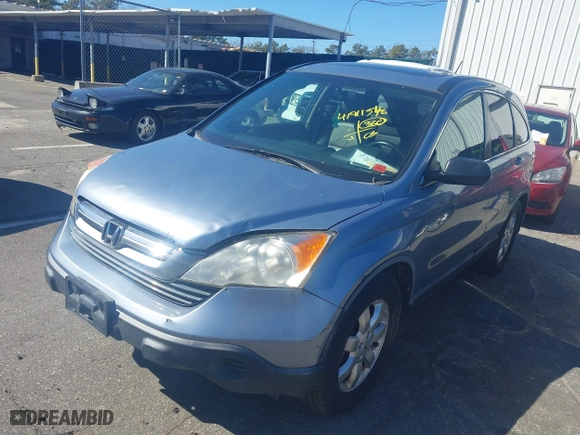 2007 Honda CR-V EX-L with VIN JHLRE48777C031209, listed as a IAAI auction lot 41911546 with 222,641 mi miles. Bid and sale history available at carsss.com. Image 2.