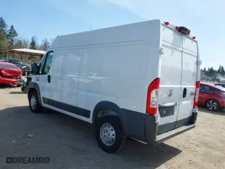 2018 Ram ProMaster Cargo Van with VIN 3C6TRVBG0JE116549, listed as a IAAI auction lot 41905623 with 129,271 mi miles. Bid and sale history available at carsss.com. Image 3.