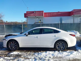 2021 Mazda 6 Sport with VIN JM1GL1UM8M1612598, listed as a IAAI auction lot 41277726 with 19,415 mi miles and . Bid and sale history available at carsss.com. Image 14.