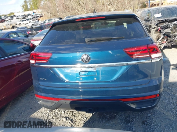 2021 Volkswagen Atlas SE with VIN 1V2WE2CA4MC204010, listed as a IAAI auction lot 41252081 with 41,106 mi miles and . Bid and sale history available at DreamBid. Image 16.