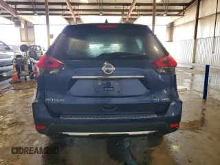 2017 Nissan Rogue SV with VIN 5N1AT2MV7HC858990, listed as a Copart auction lot 55494495 with 108,589 mi miles and Salvage title. Bid and sale history available at DreamBid. Image 6.