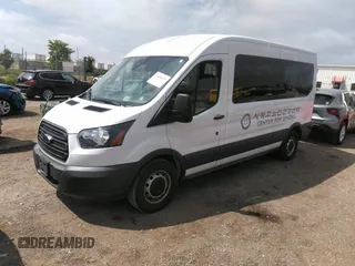 2018 Ford Transit Passenger XL with VIN 1FBAX2CMXJKB27794, listed as a IAAI auction lot 37406537 with 30,019 mi miles and . Bid and sale history available at DreamBid. Image 2.