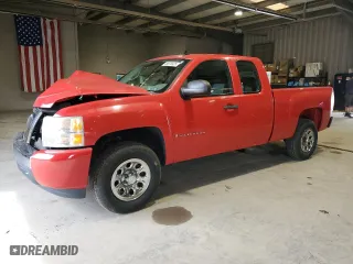 2008 Chevrolet Silverado 1500 Work Truck with VIN 1GCEC19XX8Z178122, listed as a Copart auction lot 49878925 with 63,585 mi miles and Salvage Title. Bid and sale history available at carsss.com. Image 1.