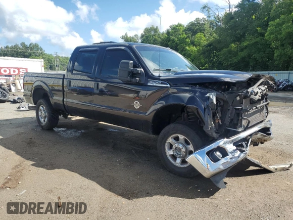2013 Ford F-250 XL with VIN 1FT7W2BT6DEB08275, listed as a Copart auction lot 61910995 with 270,332 mi miles and Salvage title. Bid and sale history available at DreamBid. Image 4.