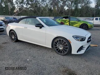 2023 Mercedes-Benz E-Class E 450 with VIN W1K1K5JB6PF187575, listed as a Copart auction lot 80550124 with 0 mi miles and Salvage Title. Bid and sale history available at carsss.com. Image 4.