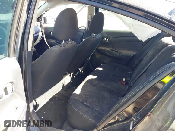 2015 Nissan Versa SV with VIN 3N1CN7AP5FL898189, listed as a IAAI auction lot 41797118 with 206,357 mi miles. Bid and sale history available at carsss.com. Image 8.