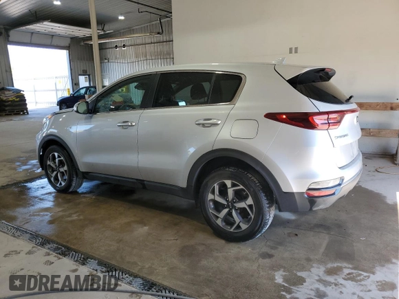 2021 Kia Sportage LX with VIN KNDPMCAC5M7862219, listed as a Copart auction lot 54098215 with 83,736 mi miles and Salvage Title. Bid and sale history available at carsss.com. Image 2.