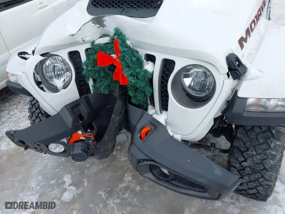 2022 Jeep Gladiator Mojave with VIN 1C6JJTEG4NL177527, listed as a IAAI auction lot 41625213 with 1 mi miles. Bid and sale history available at carsss.com. Image 6.