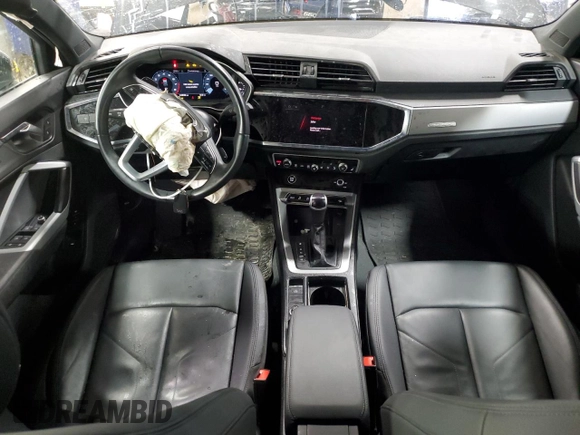2022 Audi Q3 S line Premium z VIN WA1DECF38N1061940, wystawiony jako Copart lot #52347065 z przebiegiem 34 900 mil mil oraz Szkoda całkowita • Salvage title. Historia ofert i sprzedaży dostępna na DreamBid. Obrazek 8.