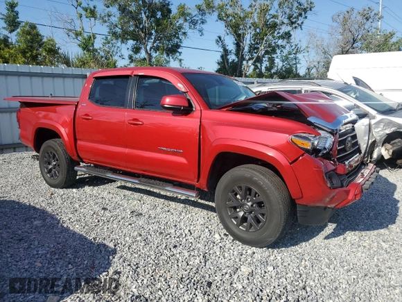 2022 Toyota Tacoma SR with VIN 3TYAX5GN5NT061397, listed as a Copart auction lot 54817565 with 23,198 mi miles and Salvage title. Bid and sale history available at DreamBid. Image 4.