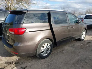 2016 Kia Sedona LX with VIN KNDMB5C13G6178666, listed as a IAAI auction lot 41988481 with 96,626 mi miles. Bid and sale history available at carsss.com. Image 4.