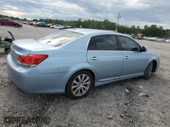 2011 Toyota Avalon with VIN 4T1BK3DB7BU434875, listed as a Copart auction lot 56509315 with 147,492 mi miles and Salvage title. Bid and sale history available at DreamBid. Image 3.