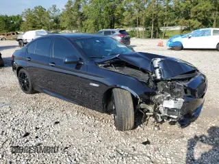 2013 BMW 5 Series 550i xDrive z VIN WBAFU9C59DDY72859, wystawiony jako Copart lot #56211465 z przebiegiem 98 620 mil mil oraz Szkoda całkowita • Salvage title. Historia ofert i sprzedaży dostępna na DreamBid. Obrazek 4.
