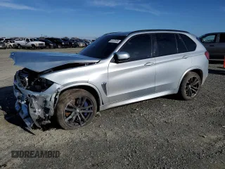 2017 BMW X5 M with VIN 5YMKT6C39H0X20537, listed as a Copart auction lot 41470195 with 86,386 mi miles and Salvage Title. Bid and sale history available at carsss.com. Image 1.