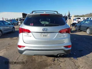 2018 Hyundai Santa Fe Ultimate with VIN 5XYZW4LAXJG554420, listed as a IAAI auction lot 41628371 with 65,436 mi miles and . Bid and sale history available at DreamBid. Image 16.
