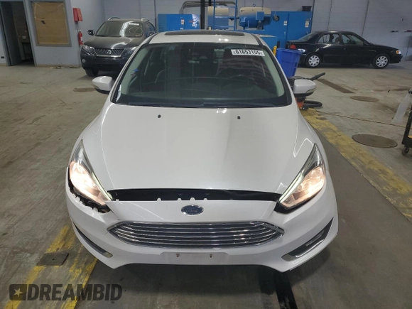 2017 Ford Focus Titanium with VIN 1FADP3J25HL213184, listed as a Copart auction lot 61653155 with 120,883 mi miles and Clean title. Bid and sale history available at DreamBid. Image 5.