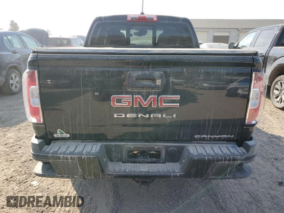 2022 GMC Canyon 4WD Denali with VIN 1GTG6EEN3N1255631, listed as a Copart auction lot 75554974 with 38,799 mi miles and Clean Title. Bid and sale history available at carsss.com. Image 6.
