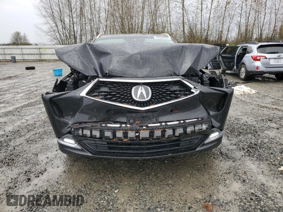 2022 Acura MDX w/Advance Package with VIN 5J8YE1H85NL044927, listed as a Copart auction lot 78668824 with 24,424 mi miles and Salvage Title. Bid and sale history available at carsss.com. Image 5.