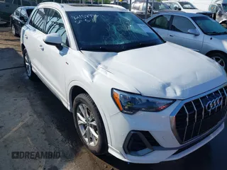 2021 Audi Q3 S line Premium with VIN WA1DECF31M1037901, listed as a IAAI auction lot 42158457 with 25,925 mi miles and . Bid and sale history available at DreamBid. Image 6.