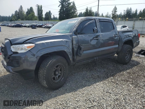 2021 Toyota Tacoma SR with VIN 3TMCZ5AN7MM406483, listed as a Copart auction lot 62501415 with 50,754 mi miles and Salvage title. Bid and sale history available at DreamBid. Image 1.
