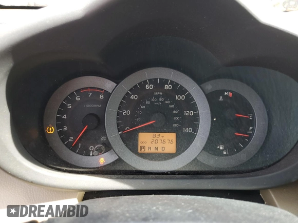 2010 Toyota RAV4 with VIN JTMZF4DV5AD019429, listed as a Copart auction lot 65765595 with 207,676 mi miles and Clean title. Bid and sale history available at DreamBid. Image 9.