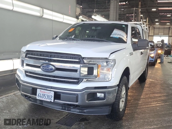 2018 Ford F-150 XL with VIN 1FTEX1EP5JKF37918, listed as a IAAI auction lot 42774232 with 91,917 mi miles and . Bid and sale history available at DreamBid. Image 6.