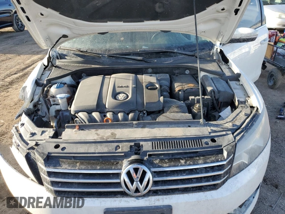 2013 Volkswagen Passat SE w/Sunroof & Nav with VIN 1VWBP7A36DC019675, listed as a Copart auction lot 48245495 with 126,887 mi miles and Salvage Title. Bid and sale history available at carsss.com. Image 12.