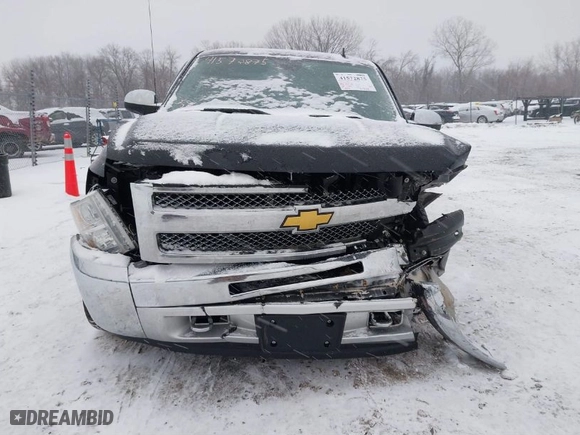 2012 Chevrolet Silverado 1500 LT with VIN 3GCPKSE77CG273494, listed as a IAAI auction lot 41572875 with 1 mi miles. Bid and sale history available at carsss.com. Image 13.