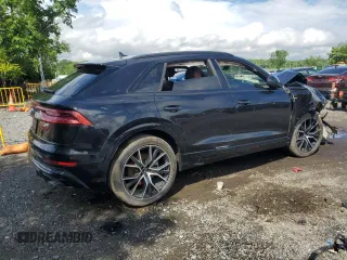 2019 Audi Q8 Prestige z VIN WA1FVAF18KD020259, wystawiony jako Copart lot #58041275 z przebiegiem 61 053 mil mil oraz Tytuł czysty. Historia ofert i sprzedaży dostępna na DreamBid. Obrazek 3.