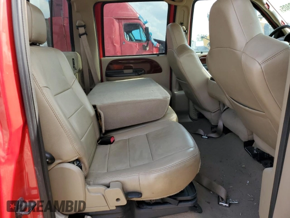 2006 Ford F-350 XL with VIN 1FTWW33PX6EC82470, listed as a Copart auction lot 55348805 with 154,953 mi miles and Salvage Title. Bid and sale history available at DreamBid. Image 10.