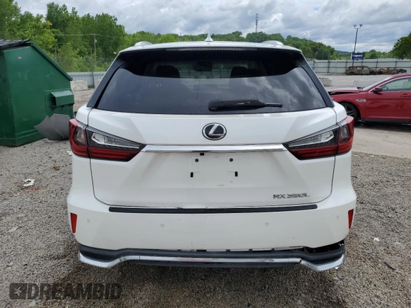 2018 Lexus RX 350L Premium with VIN JTJDZKCA1J2009350, listed as a Copart auction lot 52757225 with Not provided miles and Non repairable. Bid and sale history available at DreamBid. Image 6.